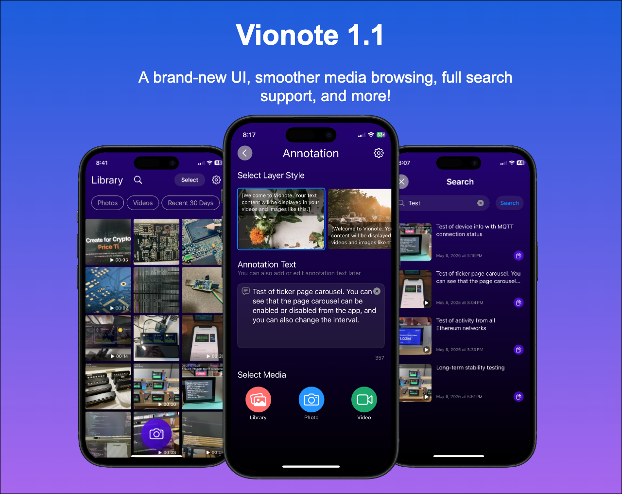 Vionote 1.1: A Brand-New Name and Experience | Official Release Notes